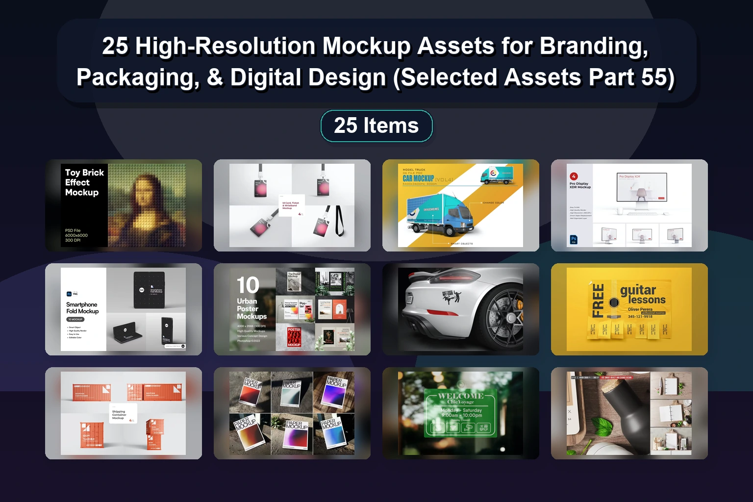 25 High-Resolution Mockup Assets for Branding, Packaging, & Digital Design (Selected Assets Part 55) 25 High Resolution Mockup Assets for Branding Packaging Dig collage 59d6af0b 1781869368