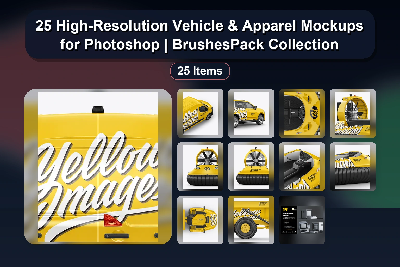 25 High-Resolution Vehicle & Apparel Mockups for Photoshop | BrushesPack Collection 1 25 High-Resolution Vehicle & Apparel Mockups for Photoshop | BrushesPack Collection 25 High Resolution Vehicle Apparel Mockups for Photoshop B collage 460388bc 1781870005