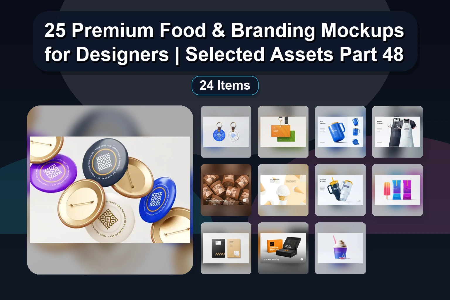 25 High-Resolution Mockup Templates for Branding, Apparel, Signage & Packaging