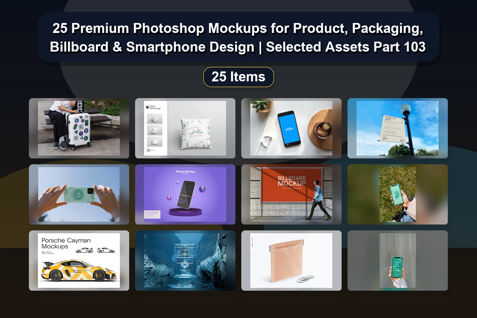 25 Premium Photoshop Mockups for Packaging, App, & Branding Design in 2025