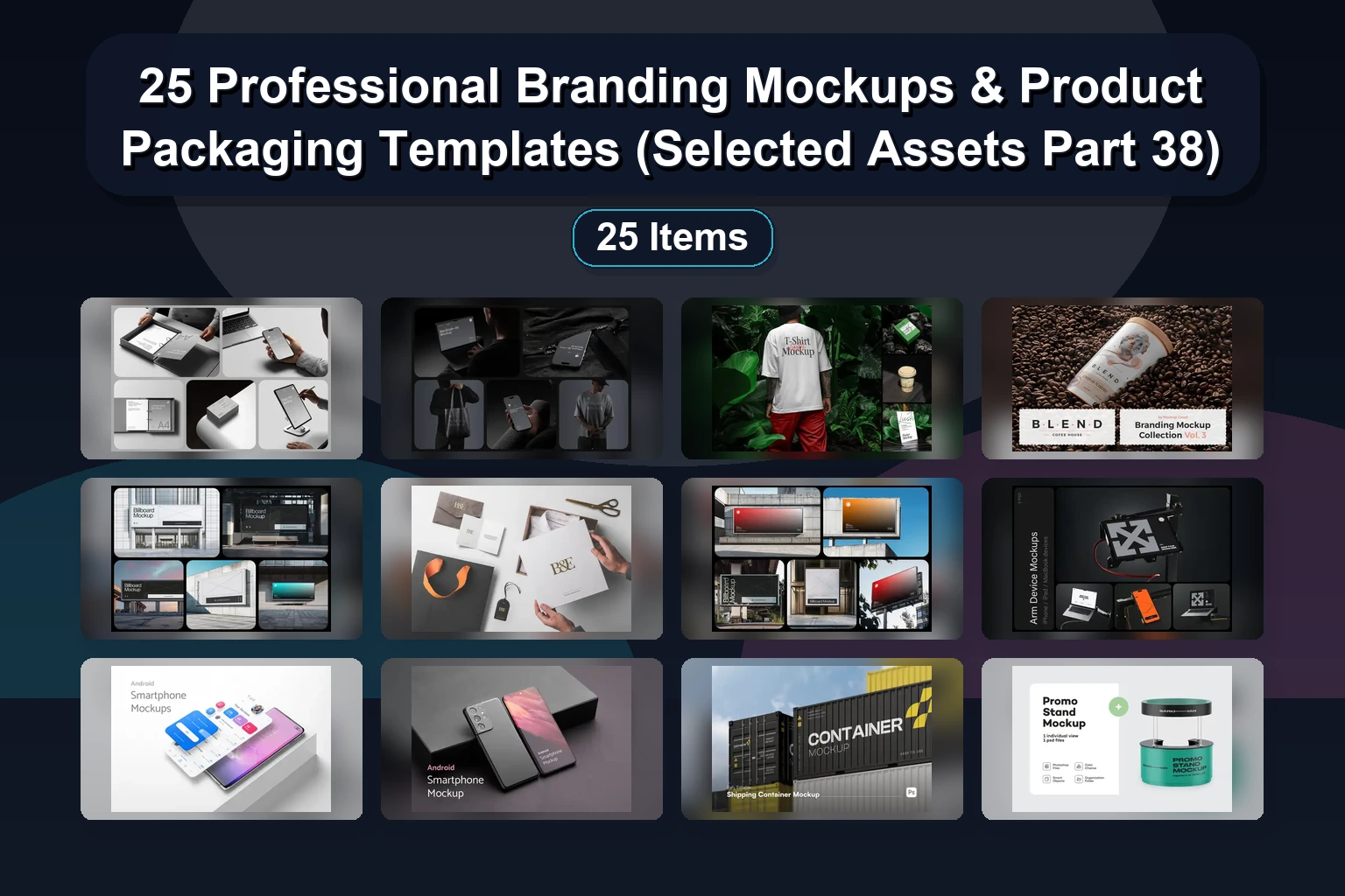 25 Professional Branding Mockups & Product Packaging Templates (Selected Assets Part 38) 25 Professional Branding Mockups Product Packaging Template collage 9c344405 1781869287