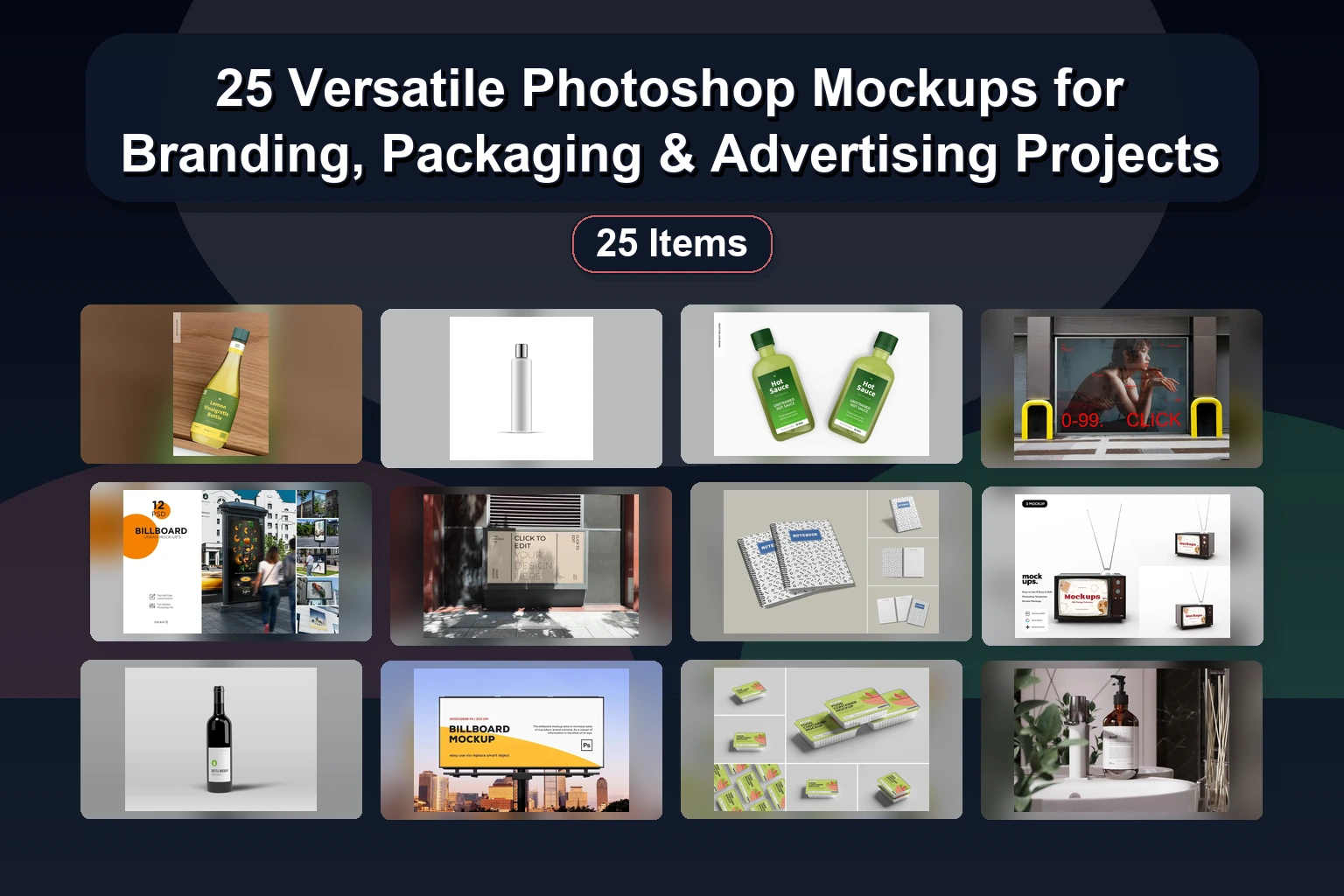 25 Versatile Photoshop Mockups for Branding, Packaging & Advertising Projects 1 25 Versatile Photoshop Mockups for Branding, Packaging & Advertising Projects 25 Versatile Photoshop Mockups for Branding Packaging Adver collage 88e46a28 1781869929