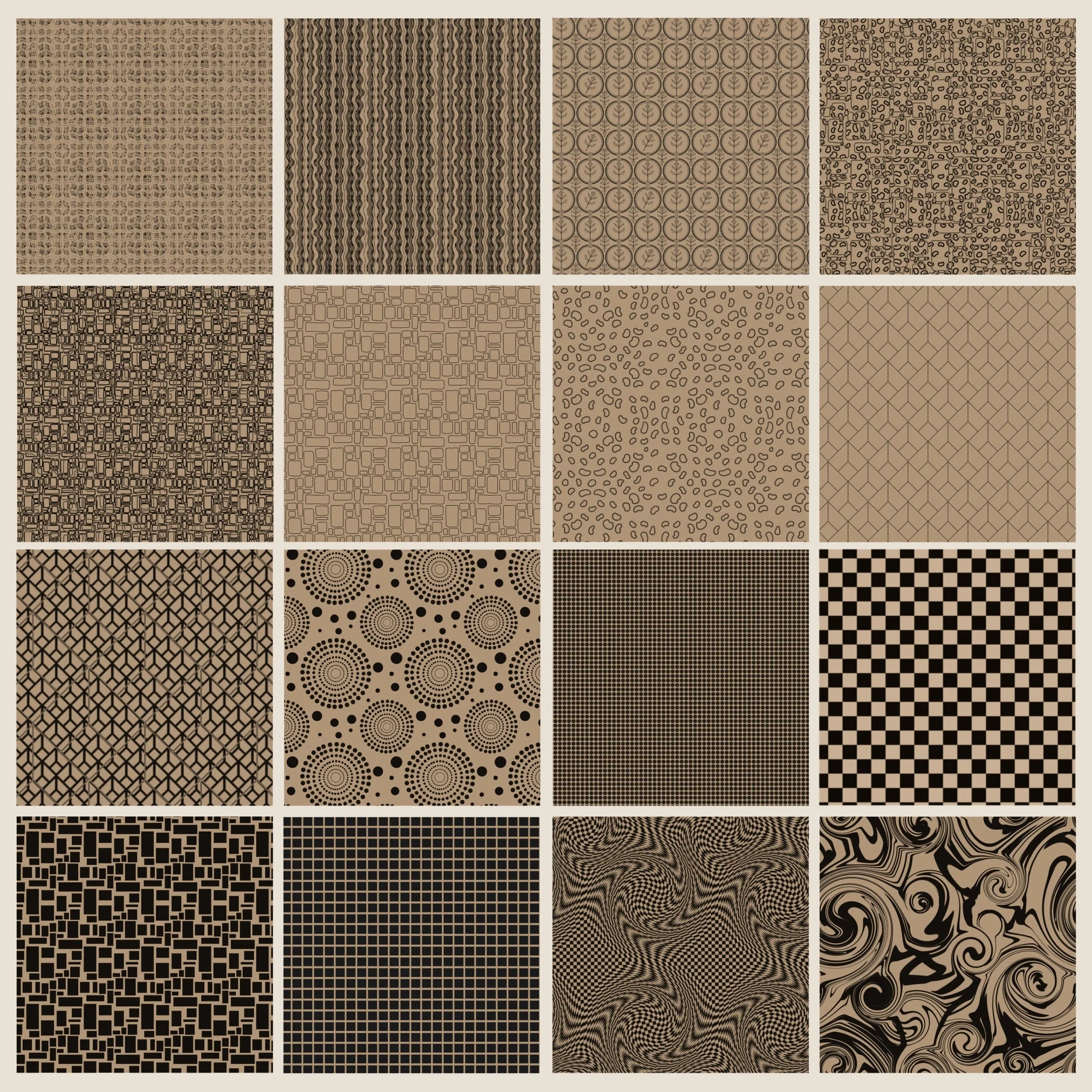 32 Procreate Pattern Brushes for Procreate | Vintage Style | Digital Download 8 32 Procreate Pattern Brushes for Procreate | Vintage Style | Digital Download - Image 8