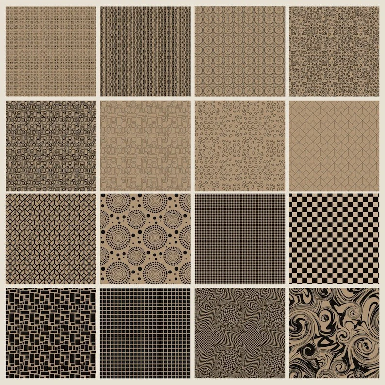 32 Procreate Pattern Brushes for Procreate | Vintage Style | Digital Download 5 32 Procreate Pattern Brushes for Procreate | Vintage Style | Digital Download - Image 5