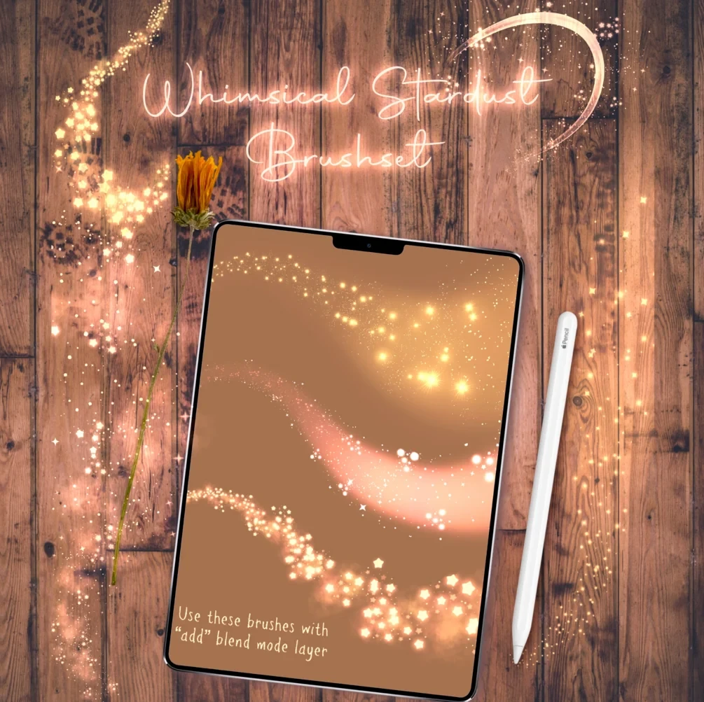 43 WHIMSICAL STARDUST Procreate Dual Brushes | procreate stardust BRUSHSET | procreate star brush | procreate glitter brush 6 43 WHIMSICAL STARDUST Procreate Dual Brushes | procreate stardust BRUSHSET | procreate star brush | procreate glitter brush - Image 6