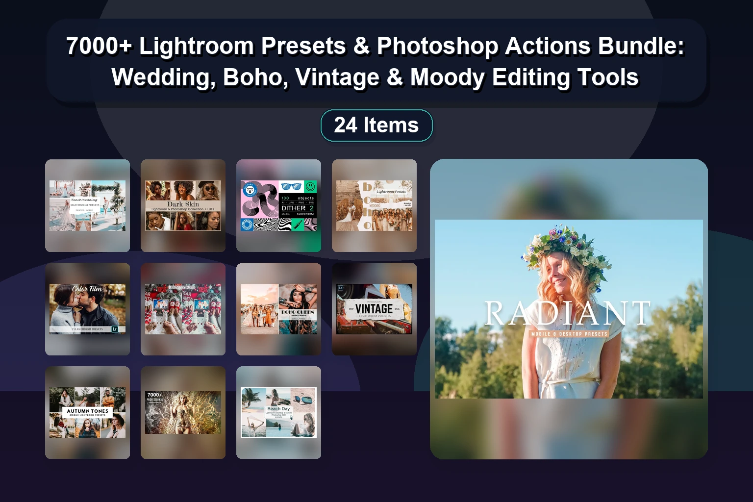 Winter Holiday, Travel & Wedding Lightroom Presets & Textures by LiquidAmethystArt (Selected Assets Part 75)