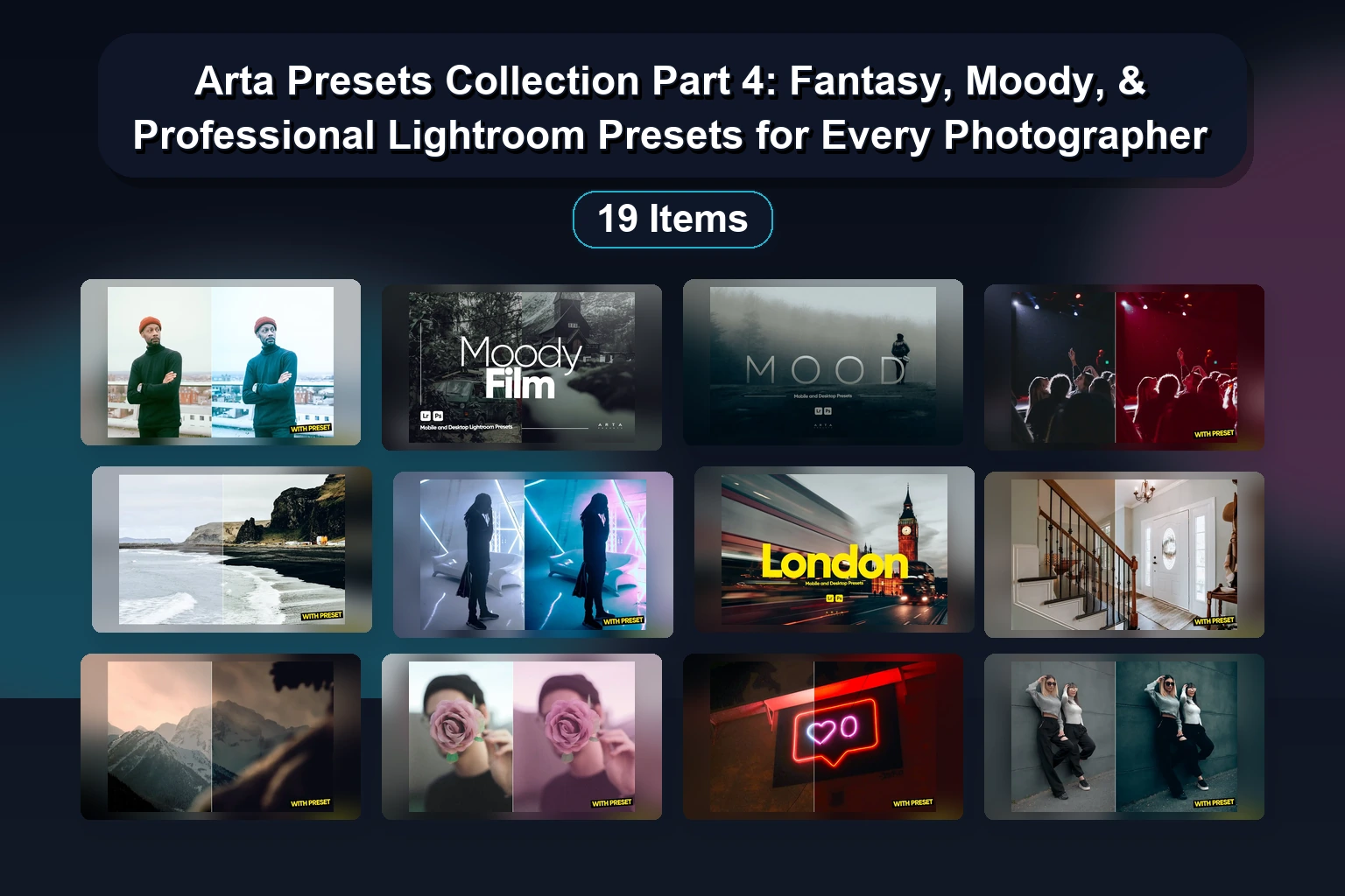 Elevate Your Photography with Arta Lightroom Presets: Desert, Tropical, Cinematic & More