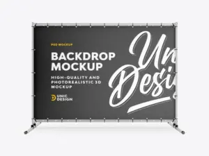 Backdrop Mockup