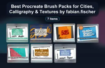 Best Procreate Brush Packs for Cities, Calligraphy & Textures by fabian.fischer
