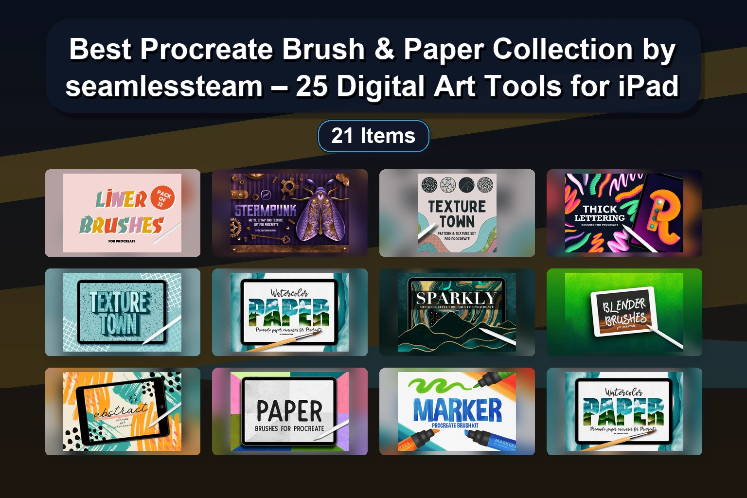 Unleash Your iPad Art: The Best schrill-art Procreate Brush Sets for Sketching, Portraits & Nature