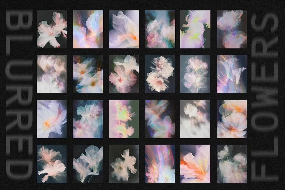 Blurred BLOSSOM backgrounds 4 Blurred BLOSSOM backgrounds - Image 4