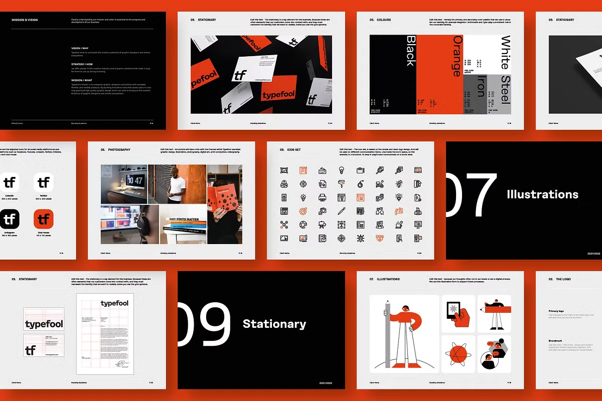 Branding Guidelines Template 5 Branding Guidelines Template - Image 5