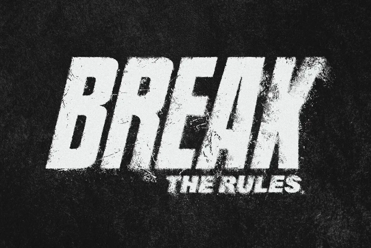 Broken Distortion Text and Logo Effect 4 Broken Distortion Text and Logo Effect - Image 4