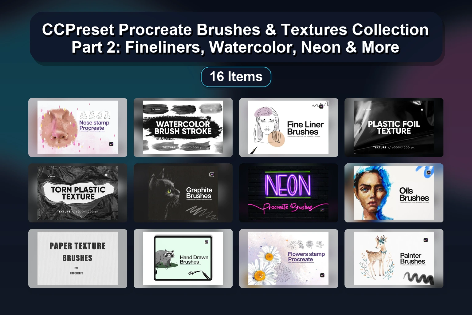 15 Procreate Color Palettes by chubby-design: Tropical, Spring, Retro & More (Part 1)