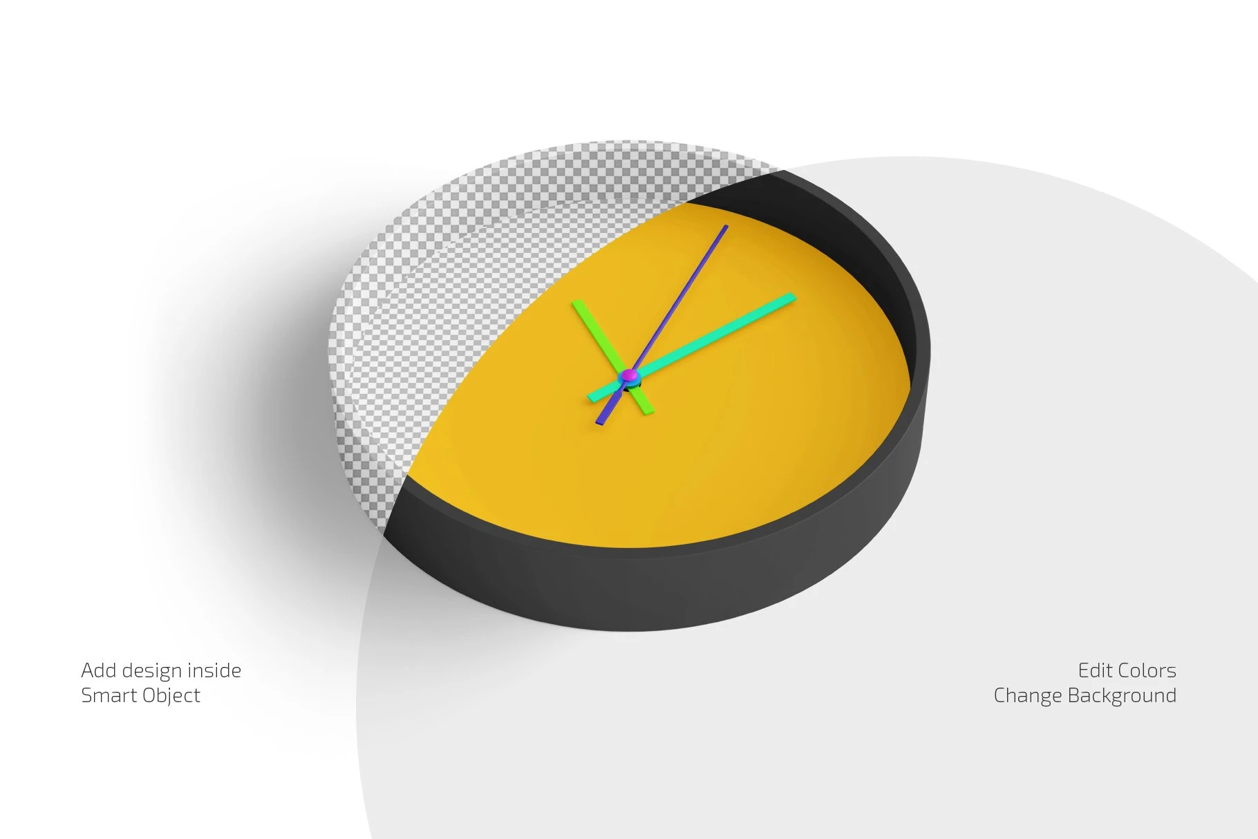 Clock Mockup Set 3 Clock Mockup Set - Image 3