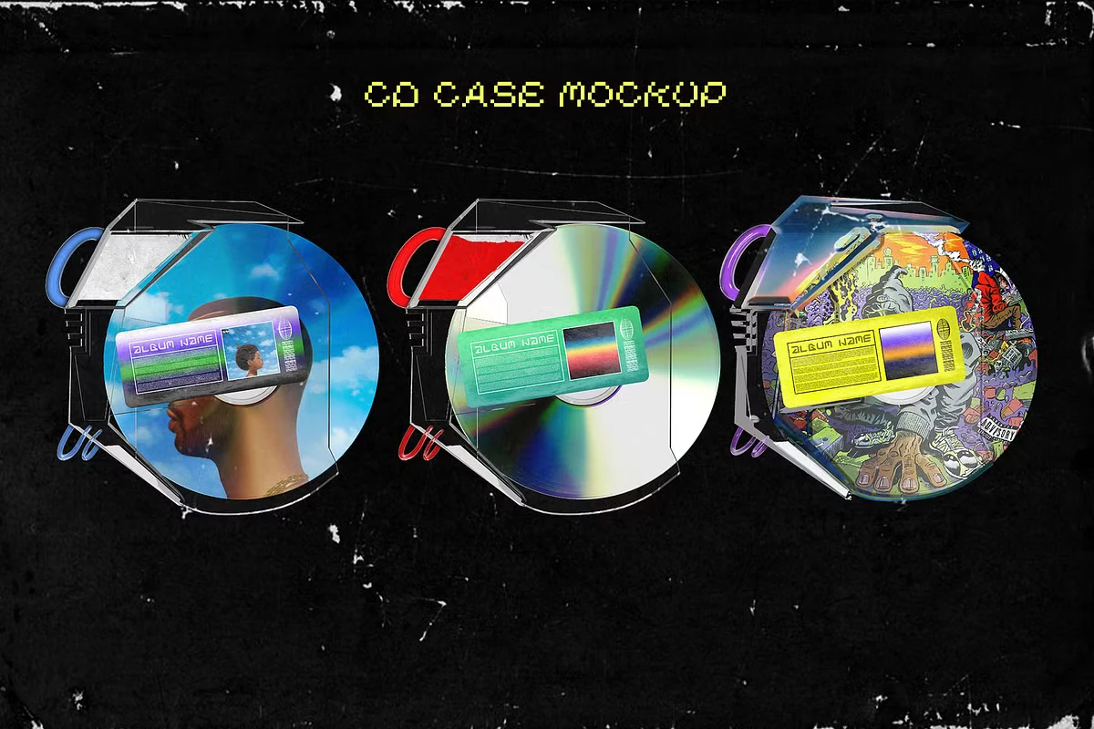 CD CASE MOCKUP