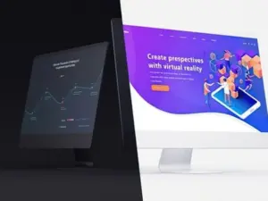Desktop Website Presentation 2 in 1