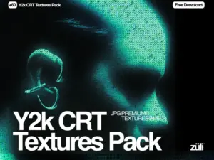 Home Cover image Free Y2k CRT Textures Pack