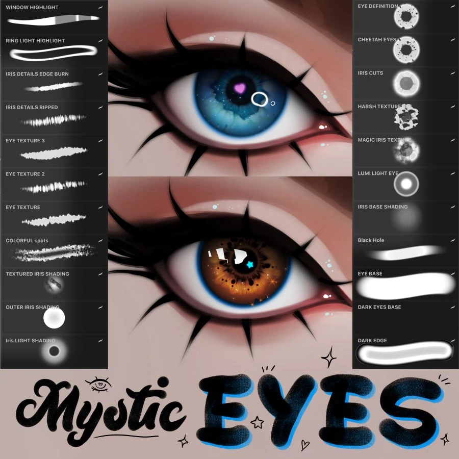 Mystic Eyes Brush Set