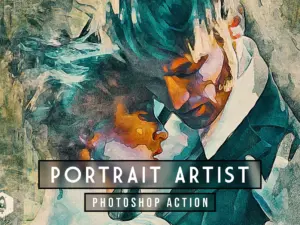 Portrait Artist Watercolor Effect