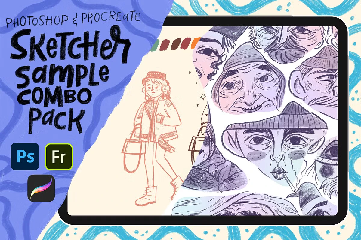 Sketcher Sample Combo Pack