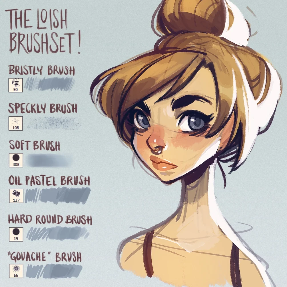 The Loish Brushset 1 The Loish Brushset