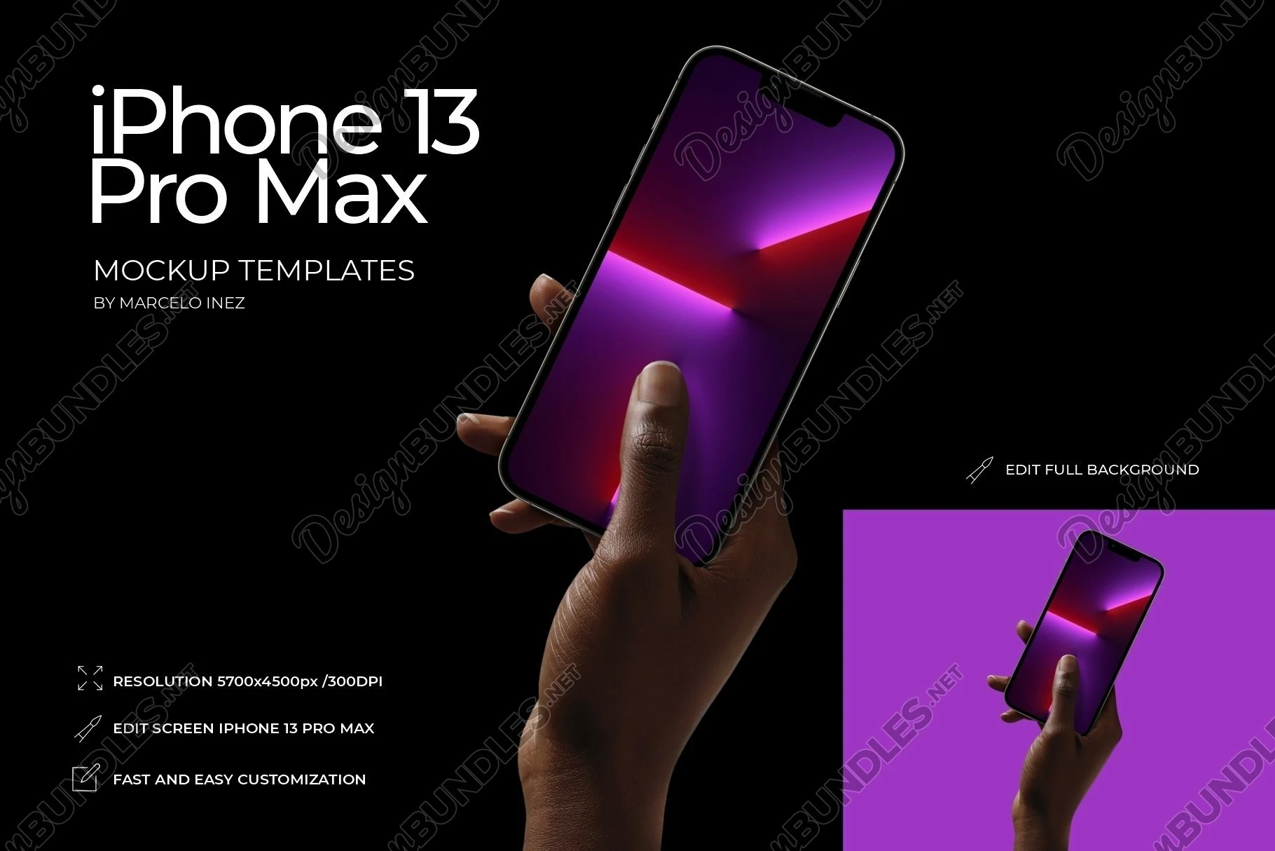 iPhone 13 Pro Max Mockup