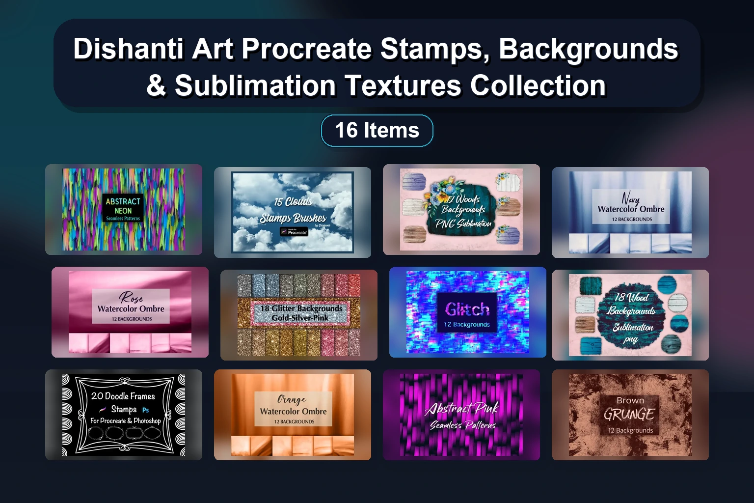 15 Procreate Color Palettes for Digital Art Inspiration | digitalartsupply0 Collection Part 10