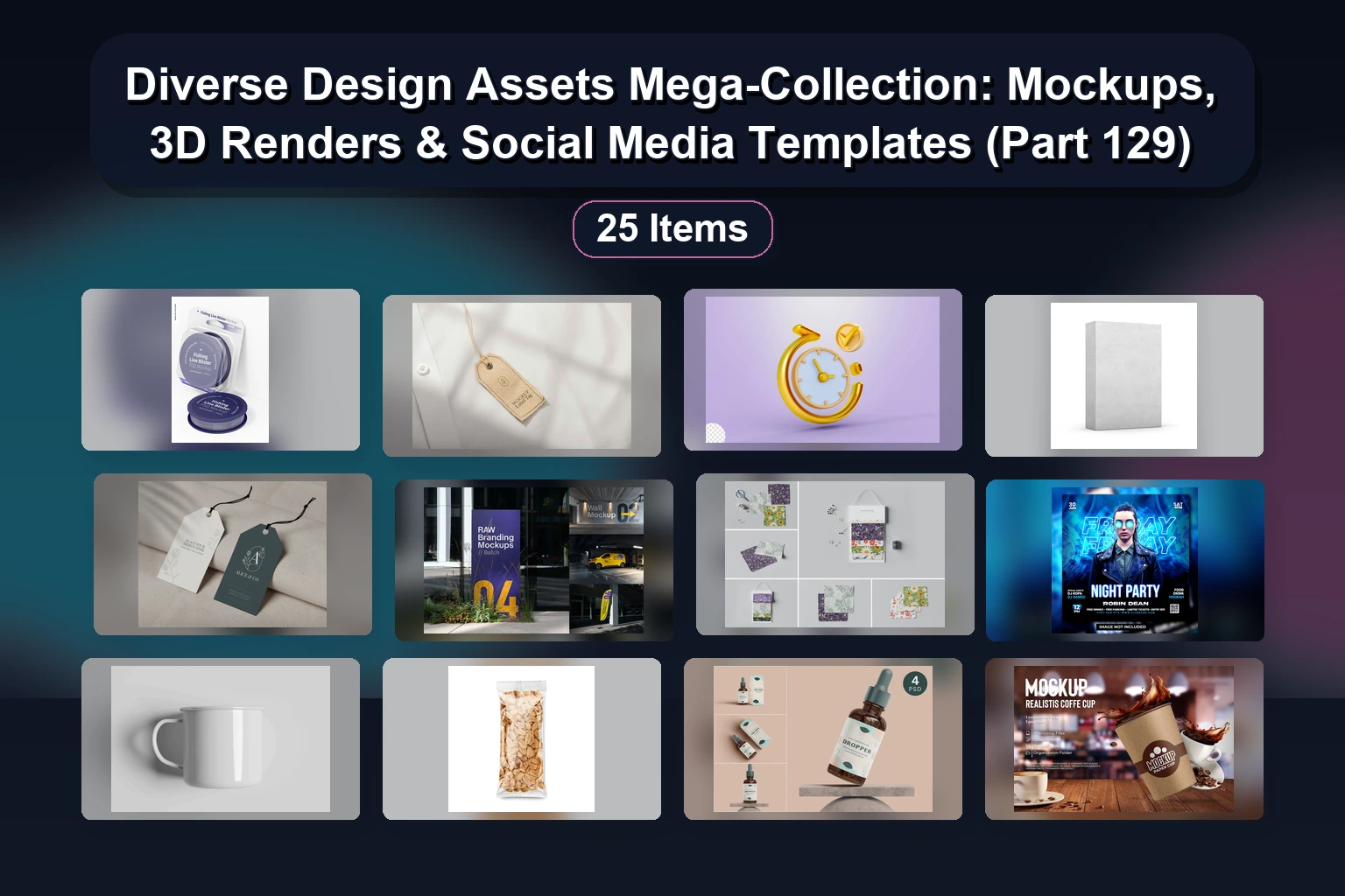Diverse Design Assets Mega-Collection: Mockups, 3D Renders & Social Media Templates (Part 129) 1 Diverse Design Assets Mega-Collection: Mockups, 3D Renders & Social Media Templates (Part 129) Diverse Design Assets Mega Collection Mockups 3D Renders So collage b0b74088 1781869818