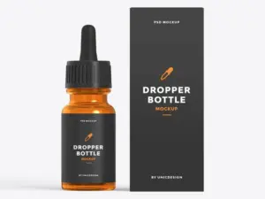 Dropper Bottle Mockup