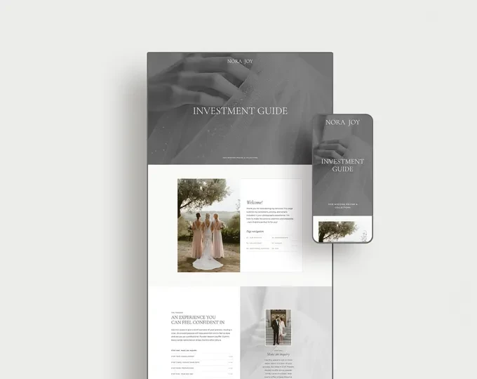 Elegant Brand Style Guide Template 16 Elegant Brand Style Guide Template - Image 16