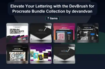 Elevate Your Lettering with the DevBrush for Procreate Bundle Collection by devandvan