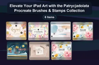Elevate Your iPad Art with the Patrycjadolata Procreate Brushes & Stamps Collection