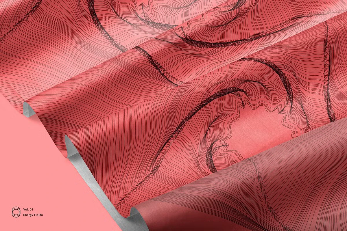 Energy Fields - Wavy Vector Elements 15 Energy Fields - Wavy Vector Elements - Image 15