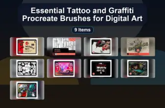 Essential Tattoo and Graffiti Procreate Brushes for Digital Art