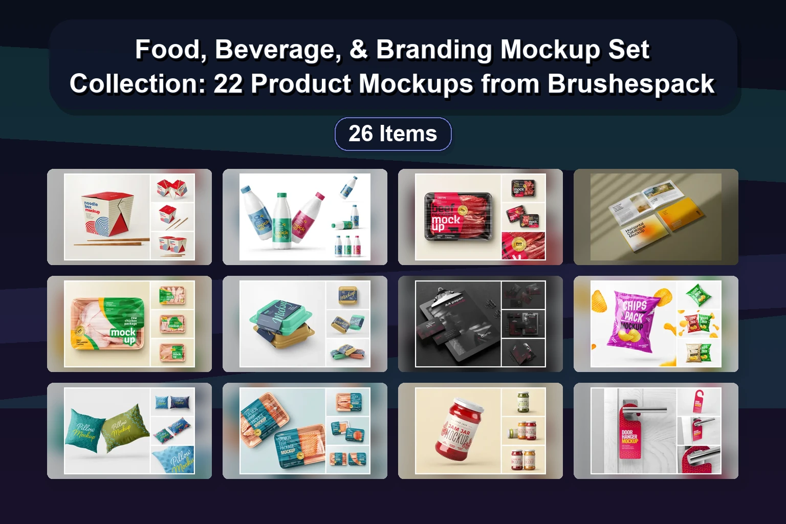 25 Premium Mockup Assets for Branding, Packaging & Device Presentations (Selected Assets Part 44)
