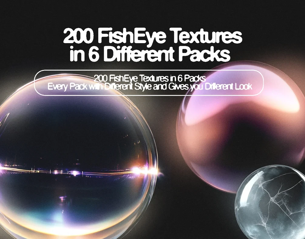 Free 200 FishEye Textures Packs V.01 6 Free 200 FishEye Textures Packs V.01 - Image 6