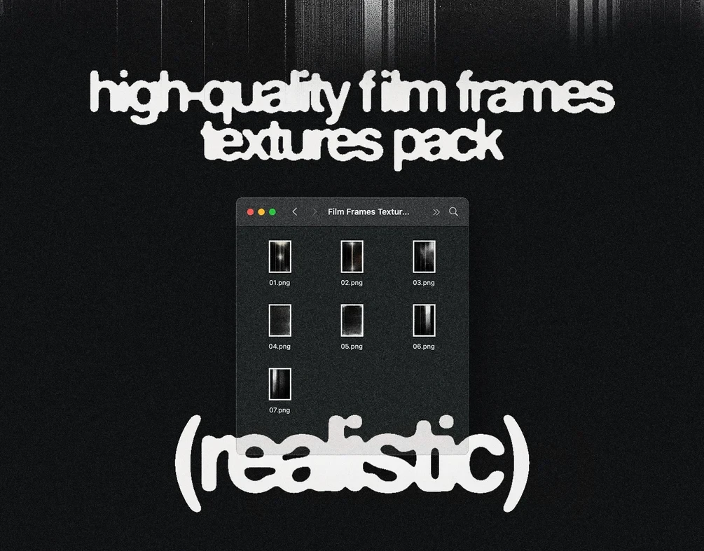 Free 200 Grainy Film Frames Textures Packs V.02 8 Free 200 Grainy Film Frames Textures Packs V.02 - Image 8