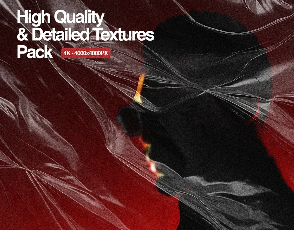 Free Plastic Wrap Textures Pack 3 Free Plastic Wrap Textures Pack - Image 3