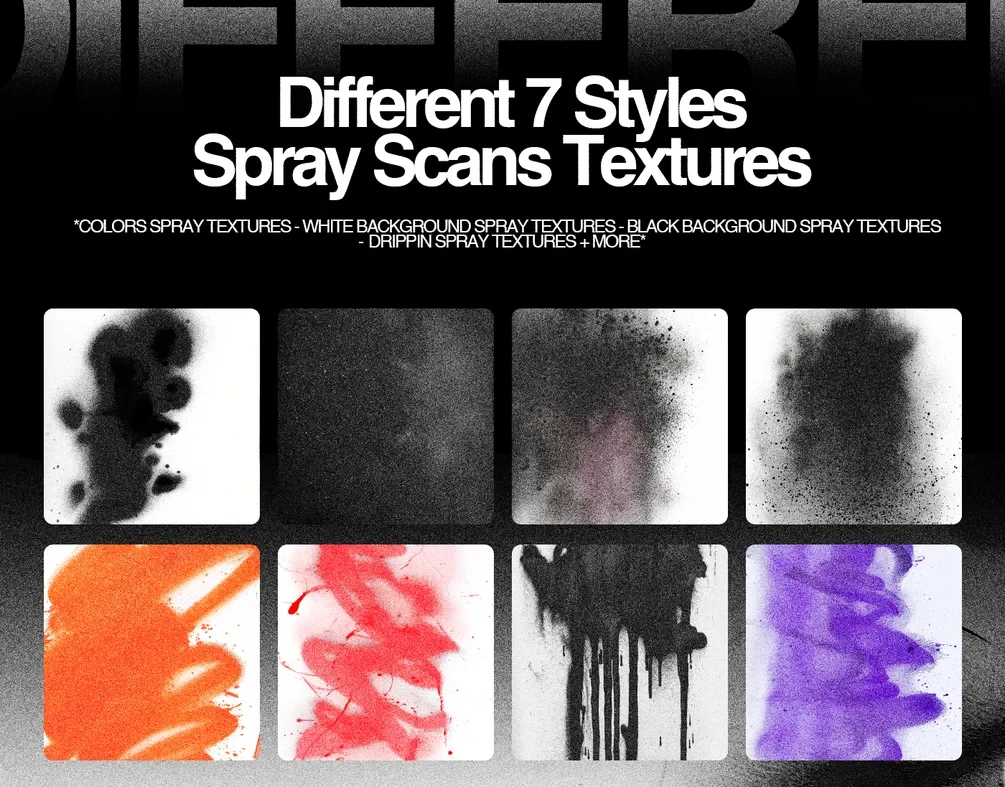 Free Spray Scans Textures Pack 4 Free Spray Scans Textures Pack - Image 4