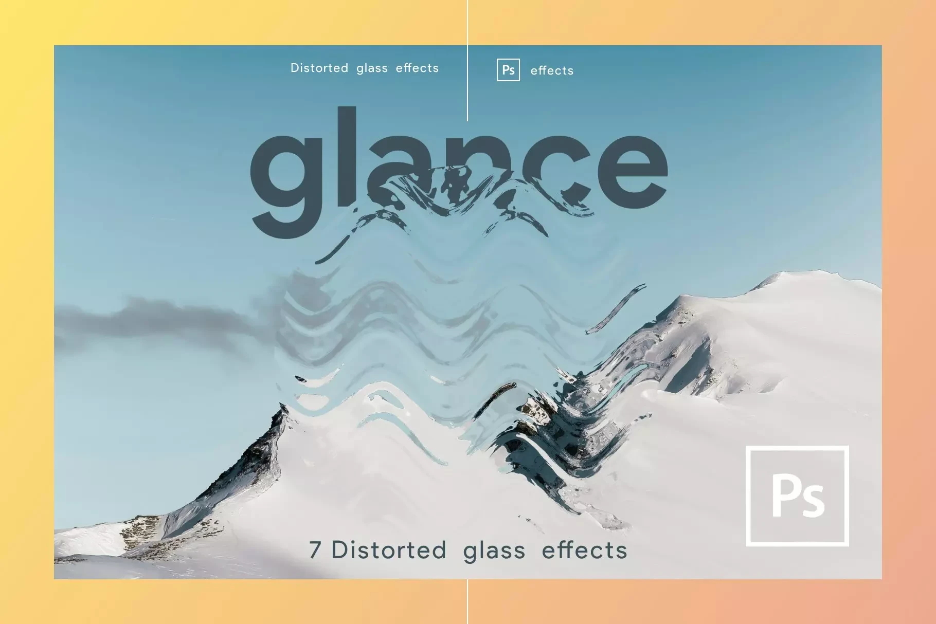 Glance Frosted Distorted Glass Ps 9 Glance Frosted Distorted Glass Ps - Image 9