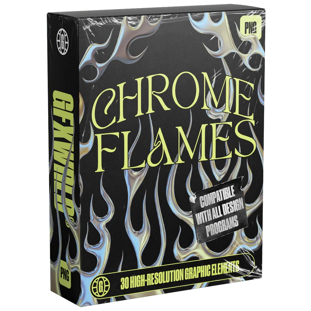 Hyper Chrome Text Styles Pack (Vol. 1) 12 Hyper Chrome Text Styles Pack (Vol. 1) - Image 12