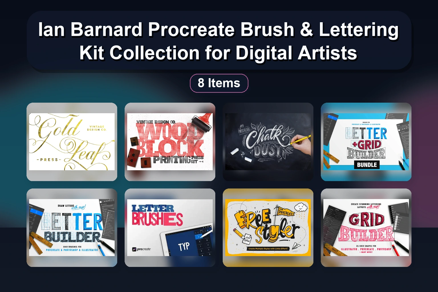 hydnstudio Fashion & Cap Design Procreate Brushes & Stamps Collection
