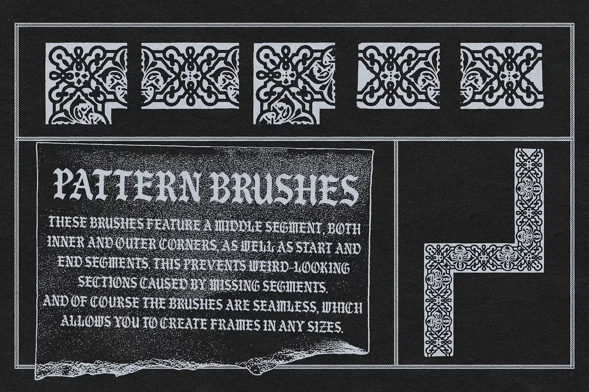 Illustrator Frames Brushes 14 Illustrator Frames Brushes - Image 14