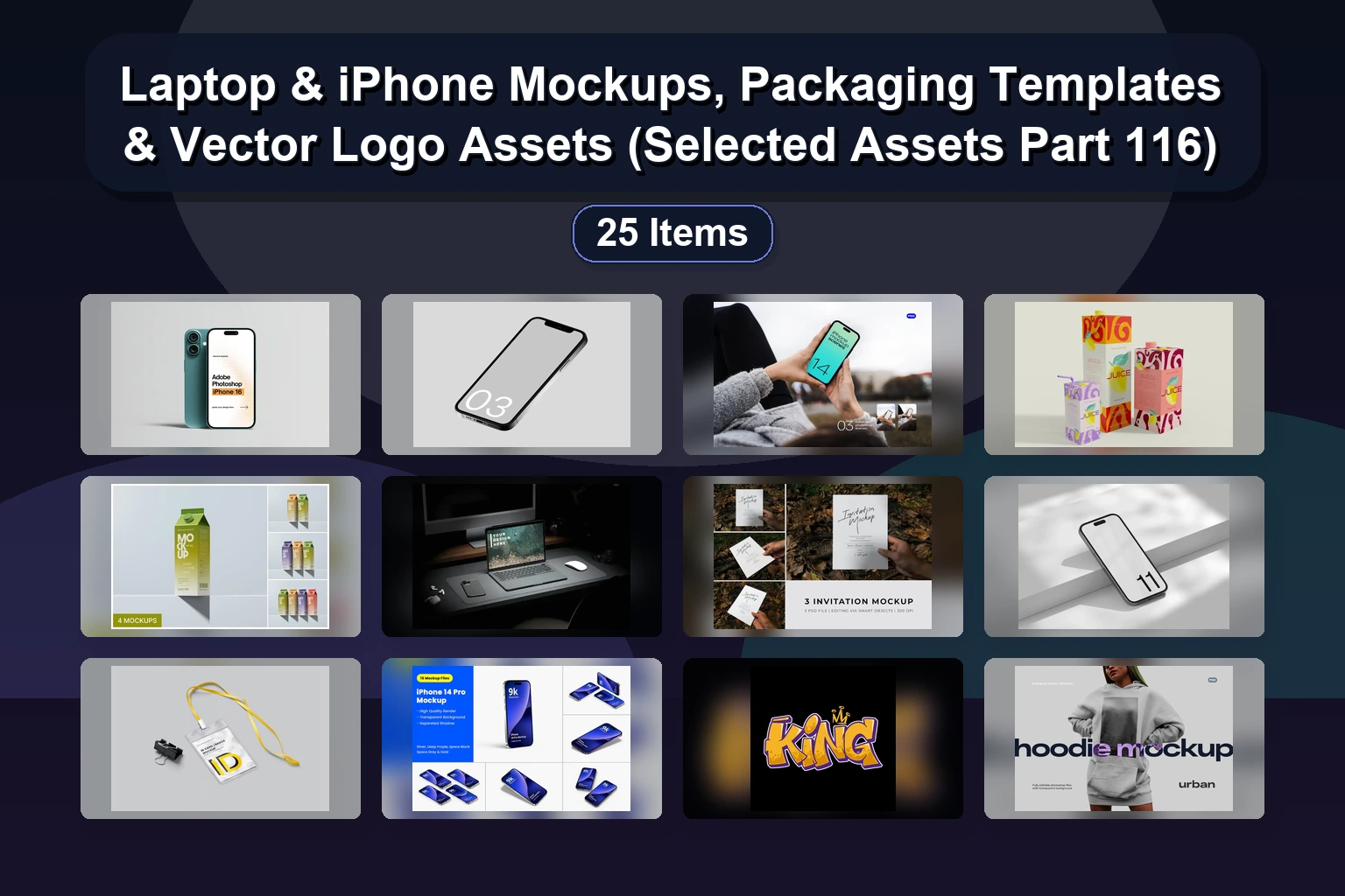 Laptop & iPhone Mockups, Packaging Templates & Vector Logo Assets (Selected Assets Part 116) Laptop iPhone Mockups Packaging Templates Vector Logo Asse collage 7f2133cd 1781869735