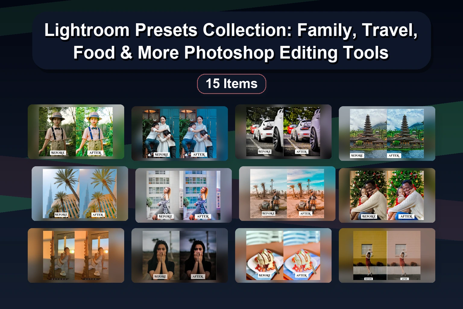 20 Stunning Lightroom Presets & LUTs from SparkleStock – Travel & Landscape Themes