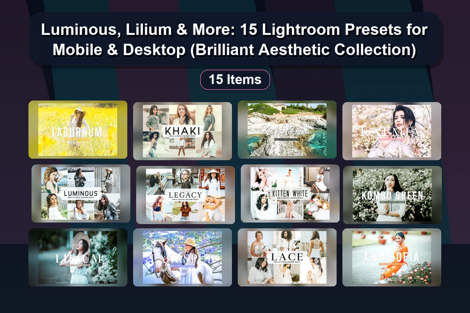 15 Floral & Nature-Inspired Lightroom Presets for Mobile & Desktop