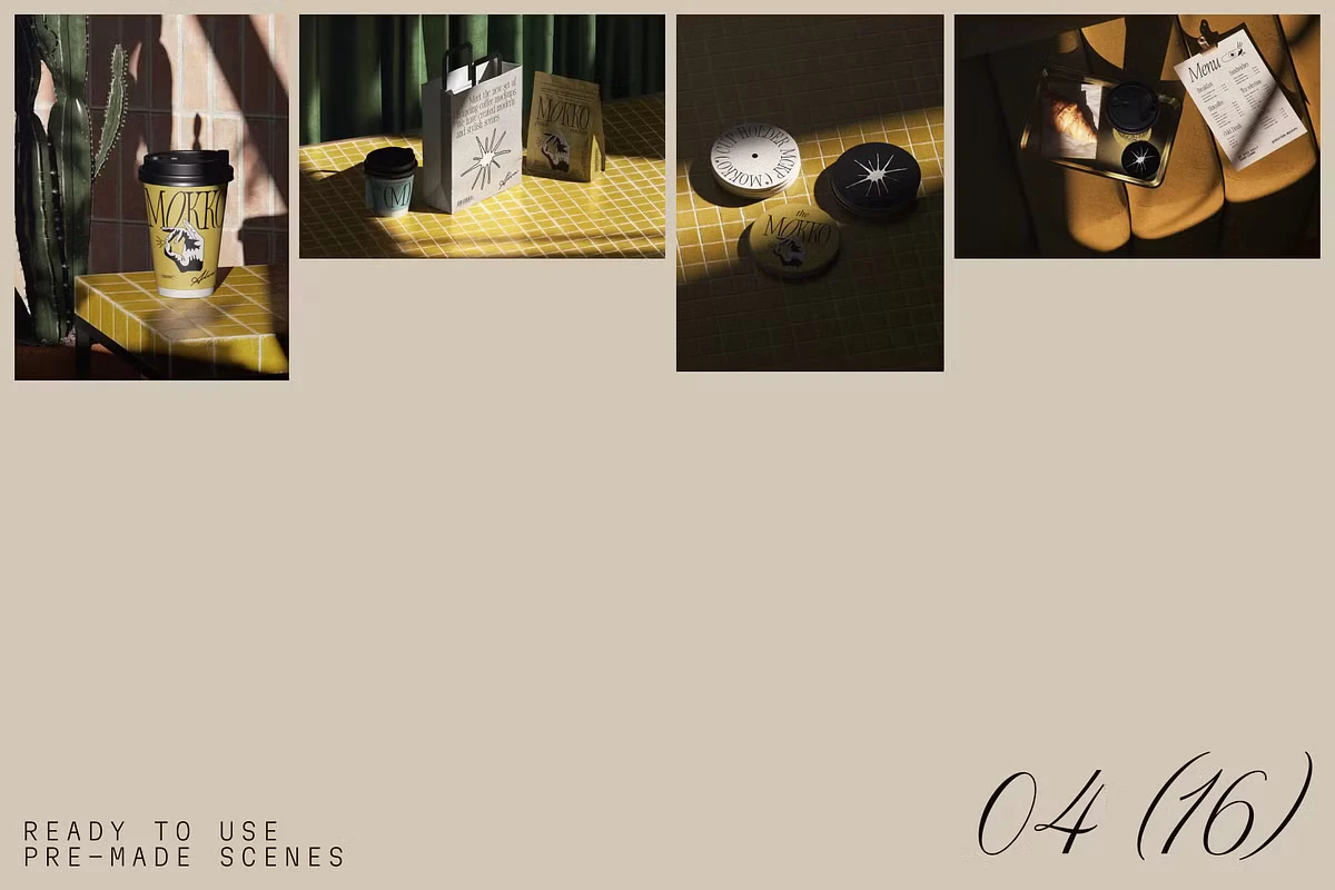 MOKKO - Coffee branding mockups 9 MOKKO - Coffee branding mockups - Image 9