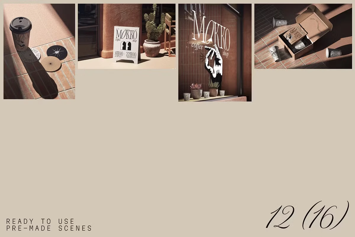 MOKKO - Coffee branding mockups 12 MOKKO - Coffee branding mockups - Image 12
