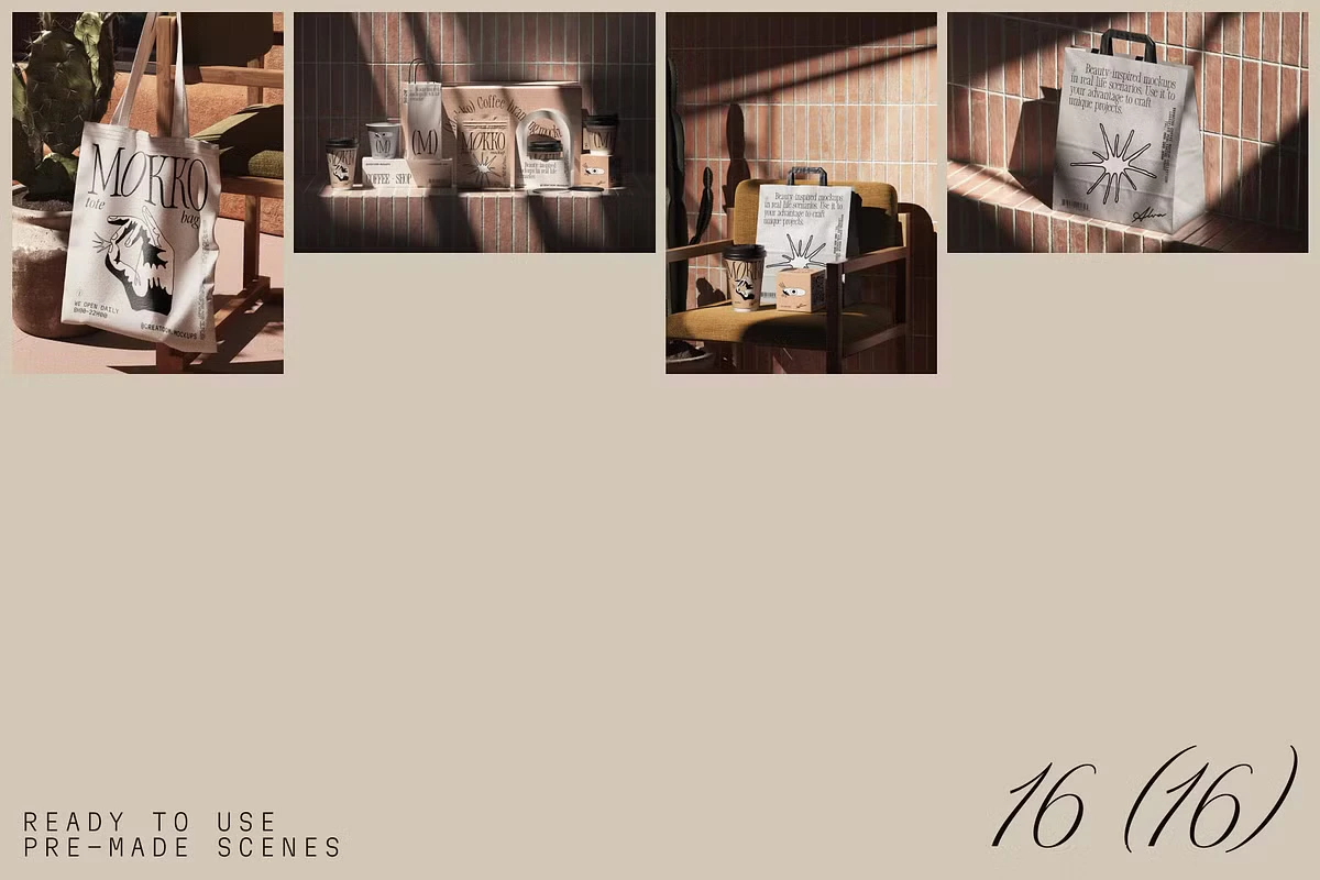 MOKKO - Coffee branding mockups 14 MOKKO - Coffee branding mockups - Image 14